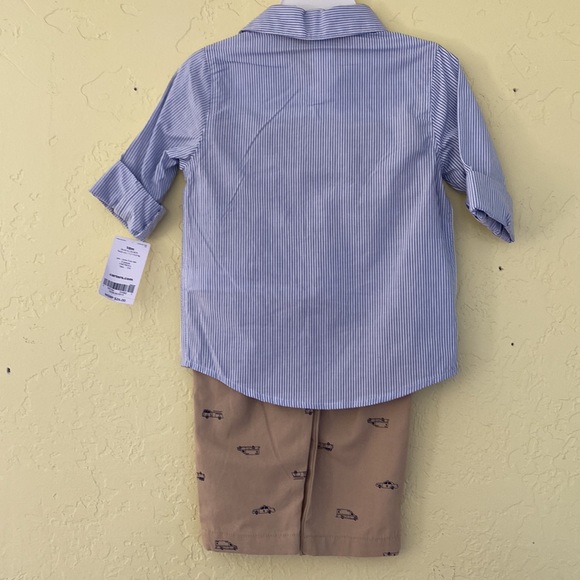 Carter’s 18M Long Sleeve Button Up and Pant Set - Picture 4 of 6